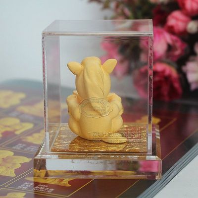 【供应招财进宝马摆件 金元宝马工艺品 绒沙金马 马年贺岁礼品】价格,厂家,图片,金属工艺品,深圳市宏开珠宝-
