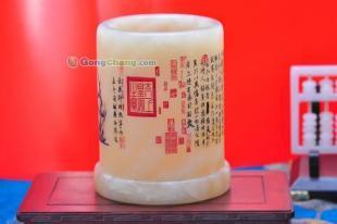 供应成都礼品供应商务玉石工艺品礼品公司笔筒系列产品热卖全川_礼品、工艺品、饰品_世界工厂网中国产品信息库